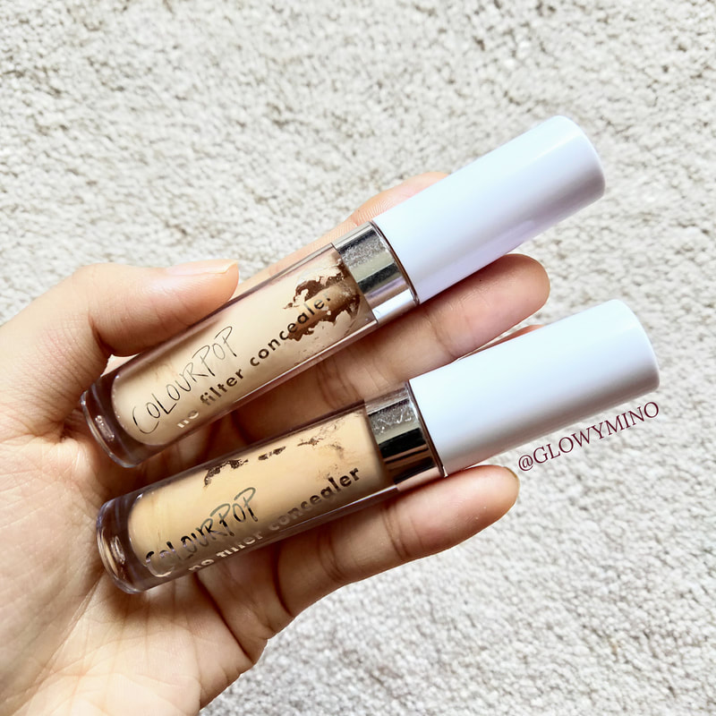 Photo of the outer packaging of the Colourpop No Filter Concealers