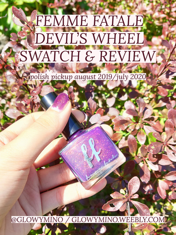 Femme Fatale Devil's Wheel swatch & review (Polish Pickup August 2019/July 2020)